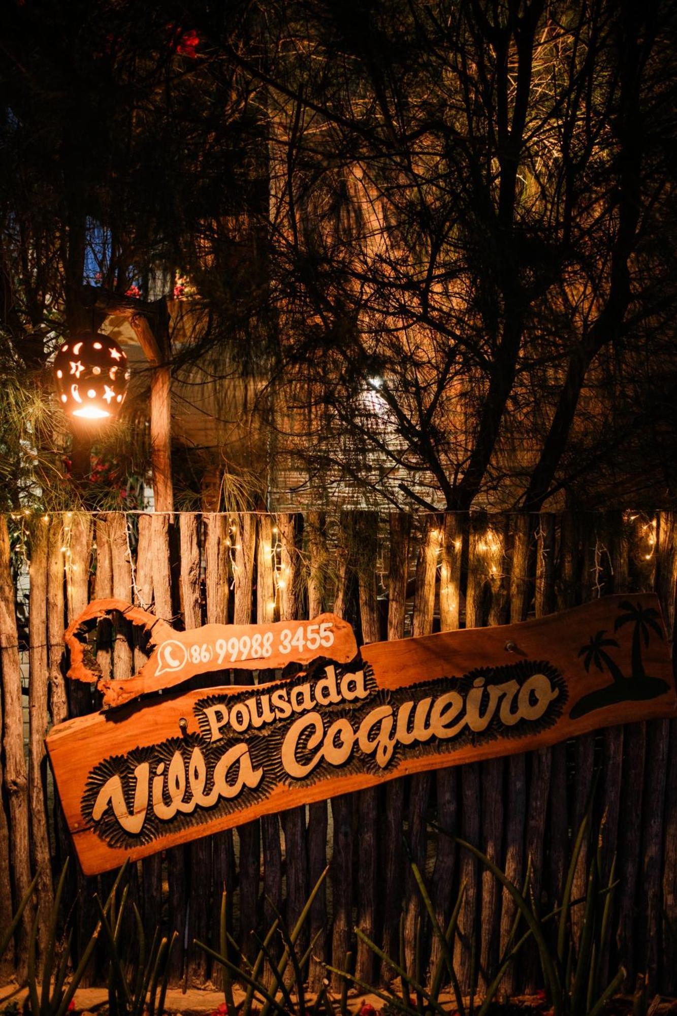 Pousada Villa Coqueiro Луїс-Коррея Екстер'єр фото